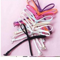 Popularity Pure Color Candy Color Hanging Neck Cross Double Shoulder Strap Fashion 100 Hitch Bra With Underwear Strap