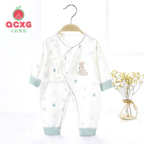 Baby jumpsuit Spring and Autumn long sleeve newborn baby clothes monk clothing autumn and winter