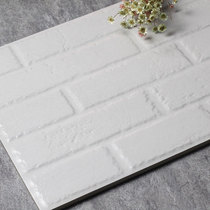 White new wall tile background wall Nordic wall tile 300*600 retro stone tile white brick balcony courtyard tile