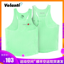 Volandi Athletics Running Fitness Training Short Run Vest Speed Dry Perspiration Sweat Light Breathable Sports Body Exam Vest