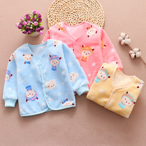 Baby Jacket Autumn Winter Child Flange Suede Warm Thickened Blouse Boy Girl Autumn Clothes Autumn Winter Clothes Baby Cardiff