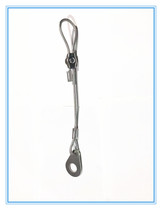 Air pipe anti-off chain hydraulic pipe protective rope fluid hose control line oil pipe protective sleeve oil pipe explosion-proof chain