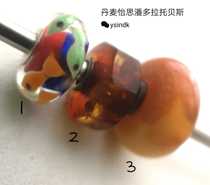 Denmark Yisi trollbeads Tobes old wax old section polygon