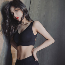 Underwear womens thin models gather seamless vest style can be worn outside bra adjustment type collection Sports beauty back bra summer