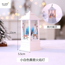 Christmas Emulation Led Small Gift Bar Restaurant Desktop Swing scene Placement of hand oil lamp Decorative Props