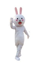 Cartoon doll clothing rental brown bear CONI rabbit tremble sound bear rogue bear cartoon walking rental White Rabbit