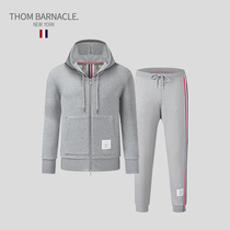 THOM BARNACLE OFFICIAL Clothing Suit Men Tb Tide Trump Pure Cotton Sashimi Striped Casual Hoodie