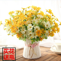 Decorative flower European-style emulated fake flower furnishing living-room indoor conference floral pendulum art flower arrangement on the table