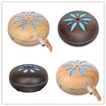 New 550ml Home Aroma Expansion Machine Humidifiers Bluetooth Machine Creative Petal Wood Grain Incense Machine Desktop Office