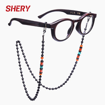 Glasses chain female halter neck retro Chinese style chain fashion decorative pendant non-slip rope Eye sunglasses with chain