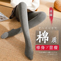 Japan gush thickened beating underpants wear high waist close-up pants tight fit and warm and integrated silk stockings anti-skinny women