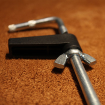 MINGJIA nameplate F clamp fixed wood clamp tool flip-chip machine quick clip handmade leather tool