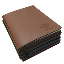A5 Notebook stationery can be customized high-end leather business soft leather office meeting minutes simple 10