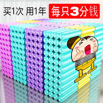 30 rolls of garbage bags household portable point broken thick black color disposable vest large plastic bag