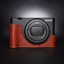 TP original genuine leather SONY Sony ZV1 camera bag suitable for black card ZV-1 leather cover protective sleeve handle cow leather
