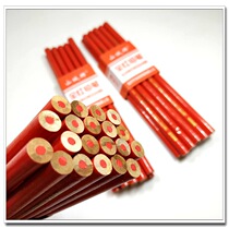 Red pencil blue pencil construction decoration construction site Red blue pencil all red pencil marking