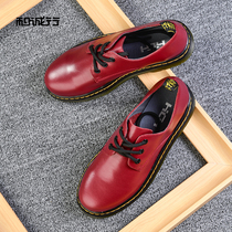 And Chengxing autumn new British style leather womens shoes vintage thick-soled single shoes Oxford shoes womens shoes 0780045