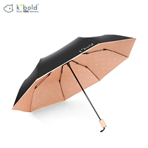 German kobold sun-proof UV barometer with umbrella cooling parasol rotates ballet umbrella