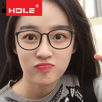 Radiation-proof glasses anti-blue light ultra-light glasses to protect the eyes myopia frame to see mobile phones special non-degree flat light
