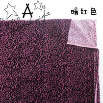 DIY handmade gold velvet single layer thick wear-resistant fabric cotton shoes cotton slippers shoes fabric cloth can be color