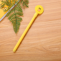 Creative soft glue patch sex pen Cute cartoon learning stationery Water-based pen Funny expression office signature pen