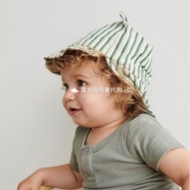 Spot Danish Liewood baby baby organic cotton sunscreen sun hat neck protection sun hat sun protection