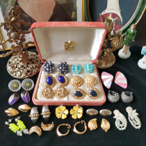 Overseas Vintage Comeback Antique Earrings Elegant Palace Dinner Wedding Drop Imitation Pearl Earrings R5