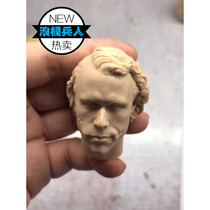 1 6 Adam gu 2 0 clown head carving white mold foreign original model copy two flip products Good spot