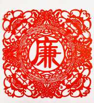 Honesty Honesty Explosive Red Paper-Cut Window Flower DIY Handmade Student Childrens Sticker Decorative Painting Exhibition Works