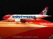 PH 1:400 Swiss Edelweiss Airlines A320 HB-IJU