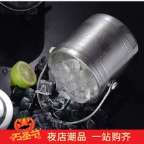 Bar luminous snack ceramic plate creative double-layer large ice bucket bar nightclub party special atmosphere props