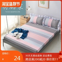 Cotton fitted sheet cotton single piece non-slip 1 5 single double foreign trade Simmons mattress cover 1 8 meters bedspread protective cover