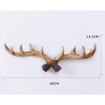 Wall decoration Antler hook American home personality Deer head Wall hanging key hook Coat hook shallow