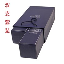 Paper red wine box double box box gift box red wine packaging box two non wine box custom