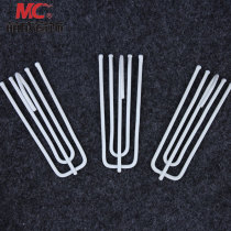 Mengcheng window decoration 104 special A spray curtain hook cloth with hook accessories Stainless steel four-claw four-corner hook hook