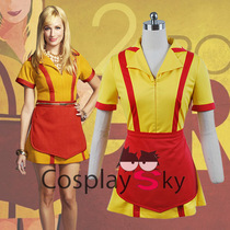 Spot Bankrupt Sisters Same cos Max Caroline cosplay Clothing Bar Uniforms