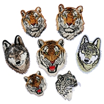 Embroidery clothes stickers armbands DIY armbands Animal patch stickers boutique tiger small embroidery stickers embroidery cloth stickers