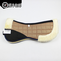 SF equestrian products Saddle accessories High quality thickened pure wool saddle pad Anti-back balance shock pad