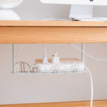 Under the office table storage collector cable box rack hanging retainer terminal wiring board row plug-in type storage rack