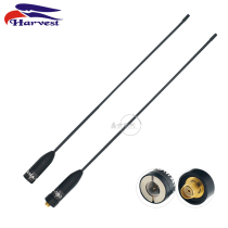 Taiwan Eagle SMA503 Hand Desk Antenna UV Double Section 144430M Hz Handheld Intercom Soft Antenna 22cm