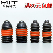 SPJH SPJF Carbon steel heavy-duty spring plunger split positioning pin column knob threaded plunger M3 4 5 6 8