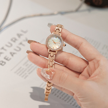 skhl watch womens new 2021 waterproof small gold watch ins Wind niche design advanced sense light luxury womens style