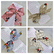 Chi Youmi Korea East Large Gate Import Child GirlsGirls Girls Girl Buttermilk butterfly knot hairpin haircut adorned with B2