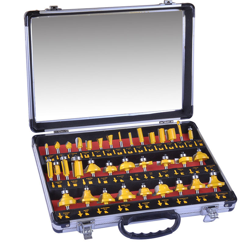 35-piece milling cutter set Edging machine Woodworking cutter head set
