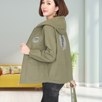 Western mother early autumn thin coat women short large size loose small tide ins wild two August clip gram