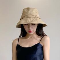 South Korea 2020 fishermans hat childrens spring and summer travel foldable cloth hat casual basin hat tide hat sun hat