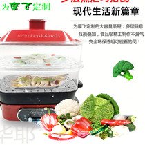 Suitable for Mofei multi-function cooking steamer steamer steamer steamer home multi-purpose