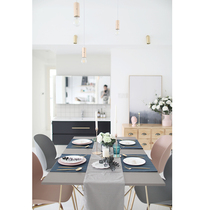 Nordic multi-layer solid wood computer desk Household writing desk Computer desktop desk Desk writing desk LOFT simple table