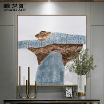 Weiyihui living room hanging painting Hand-painted decorative painting Entrance corridor hanging painting restaurant mural