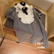 Small fragrant windy dress Dress Lady Summer 2022 New Design Sensation Small crowdsourced dolls Pilot with a long skirt in the sleeves